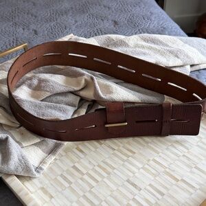 Cabi Brown Leather Belt